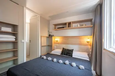 Letto o letti in una camera di Camping Ca' Savio