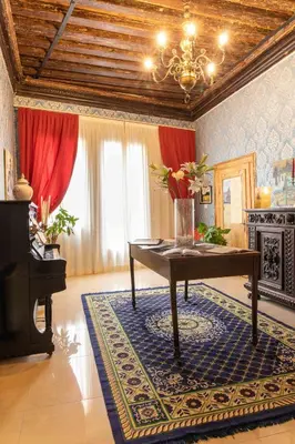Cucina o angolo cottura di Charming Palace Santa Fosca