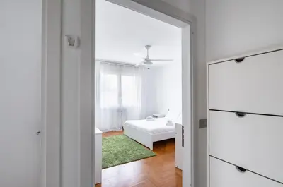 Letto o letti in una camera di GuestHost - Padova Terrace Flat