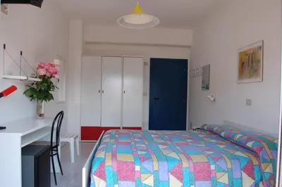 Letto o letti in una camera di Hotel Wally