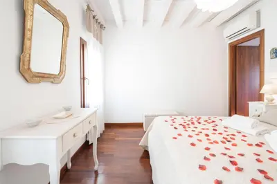Letto o letti in una camera di Maison Valentina