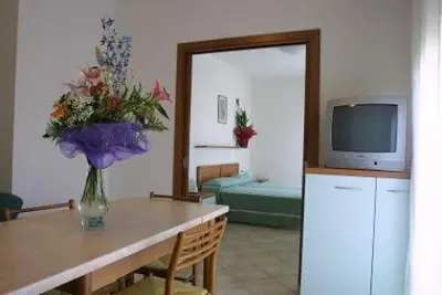 TV o dispositivi per l'intrattenimento presso Residence Mini Sayonara