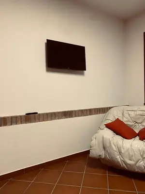Letto o letti in una camera di Residence Tenuta Gambalonga