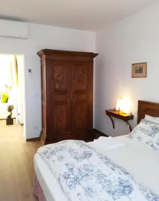 Letto o letti in una camera di Appartamento Rio de la Fornace