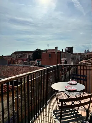 Balcone o terrazza di Appartamento Rio de la Fornace