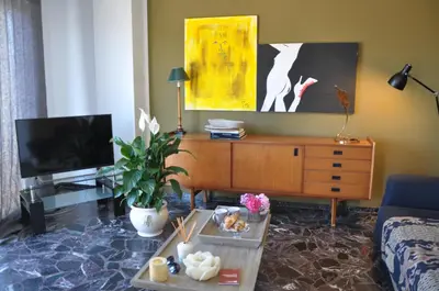 TV o dispositivi per l'intrattenimento presso The flat via roma 45
