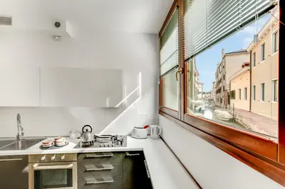 Cucina o angolo cottura di Priuli Canal View