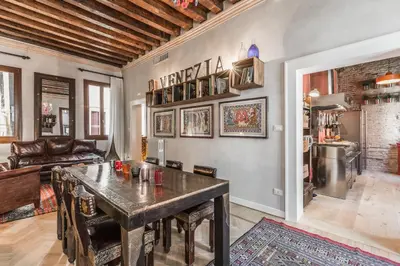 Cucina o angolo cottura di Ca' Via della Seta