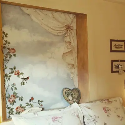 Letto o letti in una camera di B&B Casa Camilla