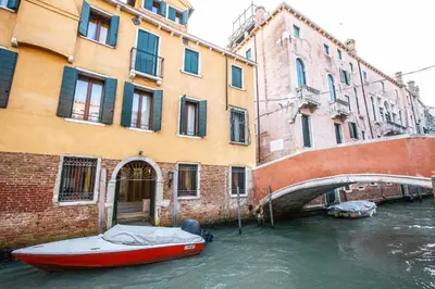 Vista sul fiume nelle vicinanze dell'affittacamere