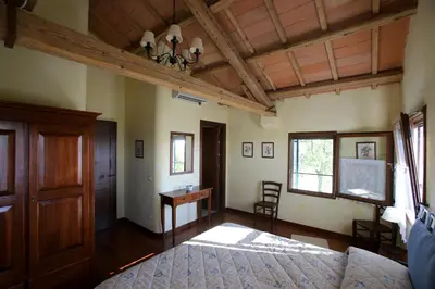Letto o letti in una camera di Locanda Antico Fighèr