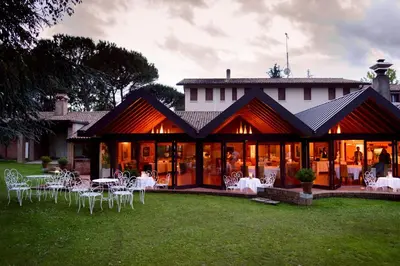 Giardino di Hotel Del Parco Ristorante Loris