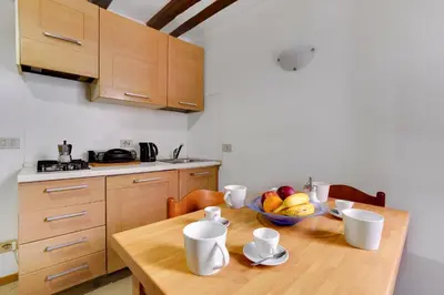 Cucina o angolo cottura di B&B Giardini