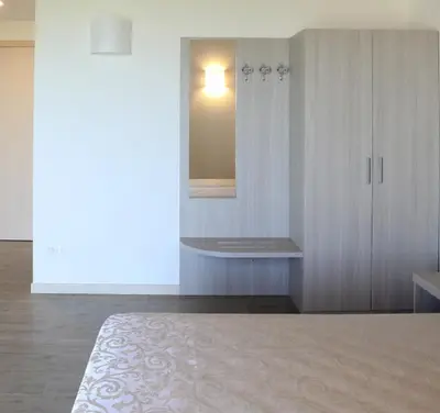 Letto o letti in una camera di Agriturismo Corte Foscara