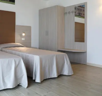 Letto o letti in una camera di Agriturismo Corte Foscara