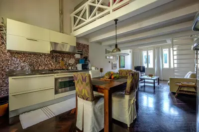 Cucina o angolo cottura di Attico Terrazza
