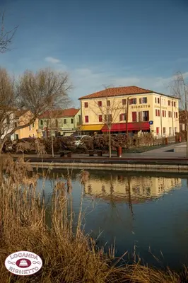 Vista sul fiume nelle vicinanze della locanda