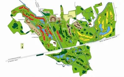 Planimetria di Asolo Golf Club