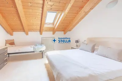Letto o letti in una camera di Ville Martellozzo