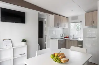 Cucina o angolo cottura di New Campsite in Camping Ca' Savio