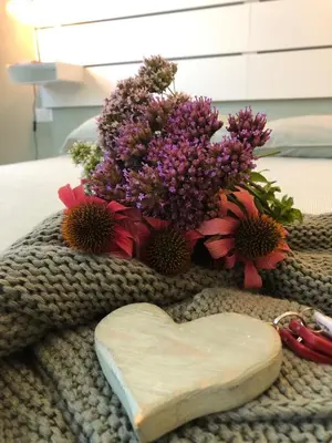 Letto o letti in una camera di Melloni Street Home