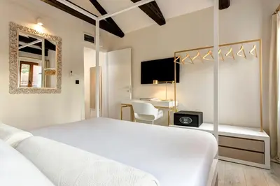 Letto o letti in una camera di San Marco Suite 755