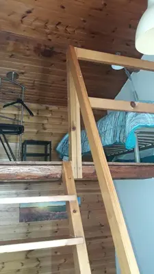 Letto o letti a castello in una camera di Room Family