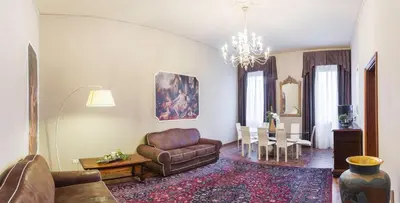 Area soggiorno di Rialto Canal View With Terrace and Balcony by Wonderful Italy
