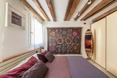 Letto o letti in una camera di PICCOLO - Cozy studio in the heart of authentic Venice