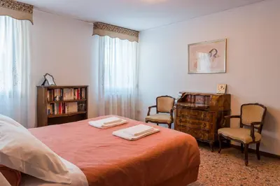 Letto o letti in una camera di Ca' Magno by Venicevillas, dimora storica