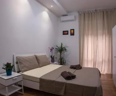 Letto o letti in una camera di CASAMINA