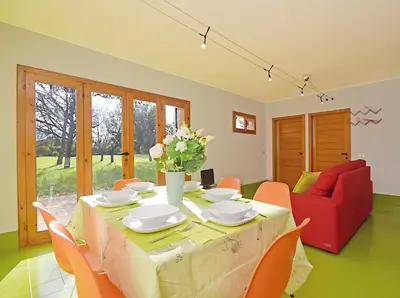 Area soggiorno di Design cottage Treviso