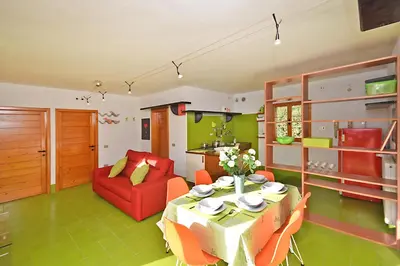 Area soggiorno di Design cottage Treviso