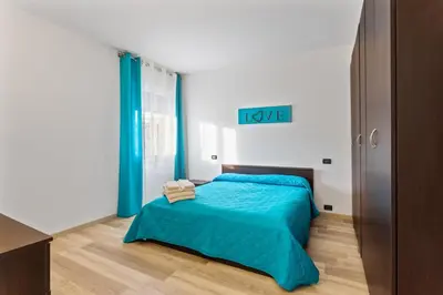 Letto o letti in una camera di Casa Dany