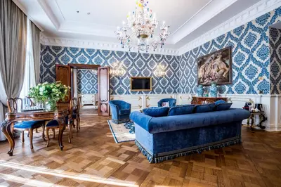 Area soggiorno di Hotel Ai Reali - Small Luxury Hotels of the World