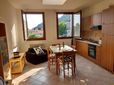 Cucina o angolo cottura di Bright Apartment in Marostica