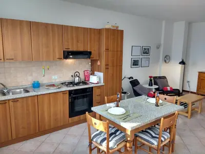 Cucina o angolo cottura di Bright Apartment in Marostica