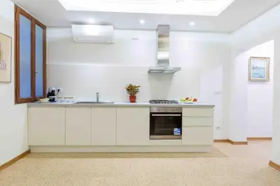 Cucina o angolo cottura di CA GRIMANI Double Apartment: private terrace and stunning view