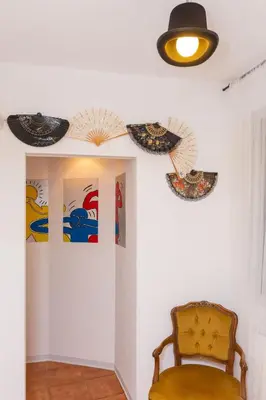 Area soggiorno di The Hatter's Venice Apartment
