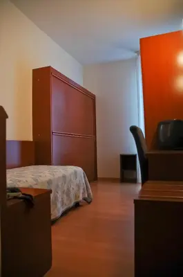 Letto o letti in una camera di Hotel Santiago