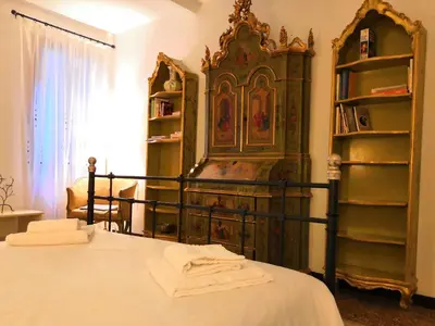 Letto o letti in una camera di APPARTAMENTO Ruga Giuffa
