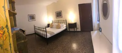 Letto o letti in una camera di APPARTAMENTO Ruga Giuffa