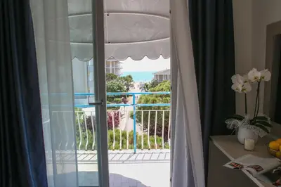 Balcone o terrazza di Hotel Arena