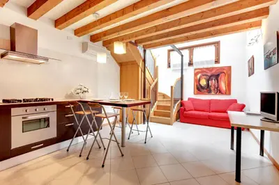 Cucina o angolo cottura di Little Canal 14