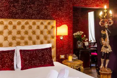 Letto o letti in una camera di Ca' Maria Callas