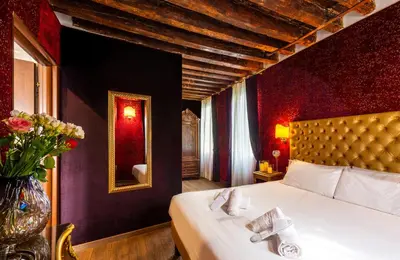 Letto o letti in una camera di Ca' Maria Callas