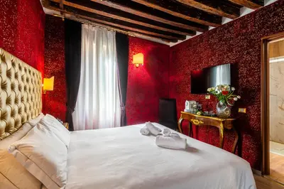 Letto o letti in una camera di Ca' Maria Callas