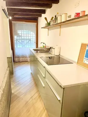 Cucina o angolo cottura di Canal view apartment