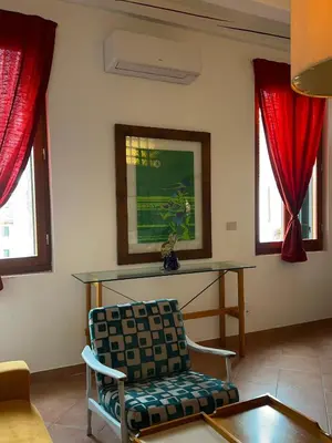Area soggiorno di Biennale Apartment Venice