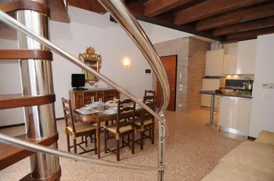 Cucina o angolo cottura di Sunny Canal a/c wifi